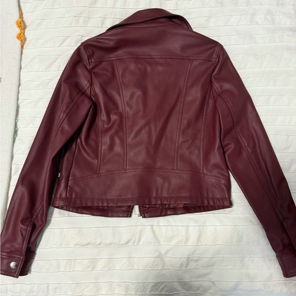 Express Burgundy Jacket - Picture 2 of 2